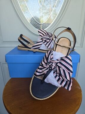 Jack Rogers Heidi Sandal Midnight Stripe